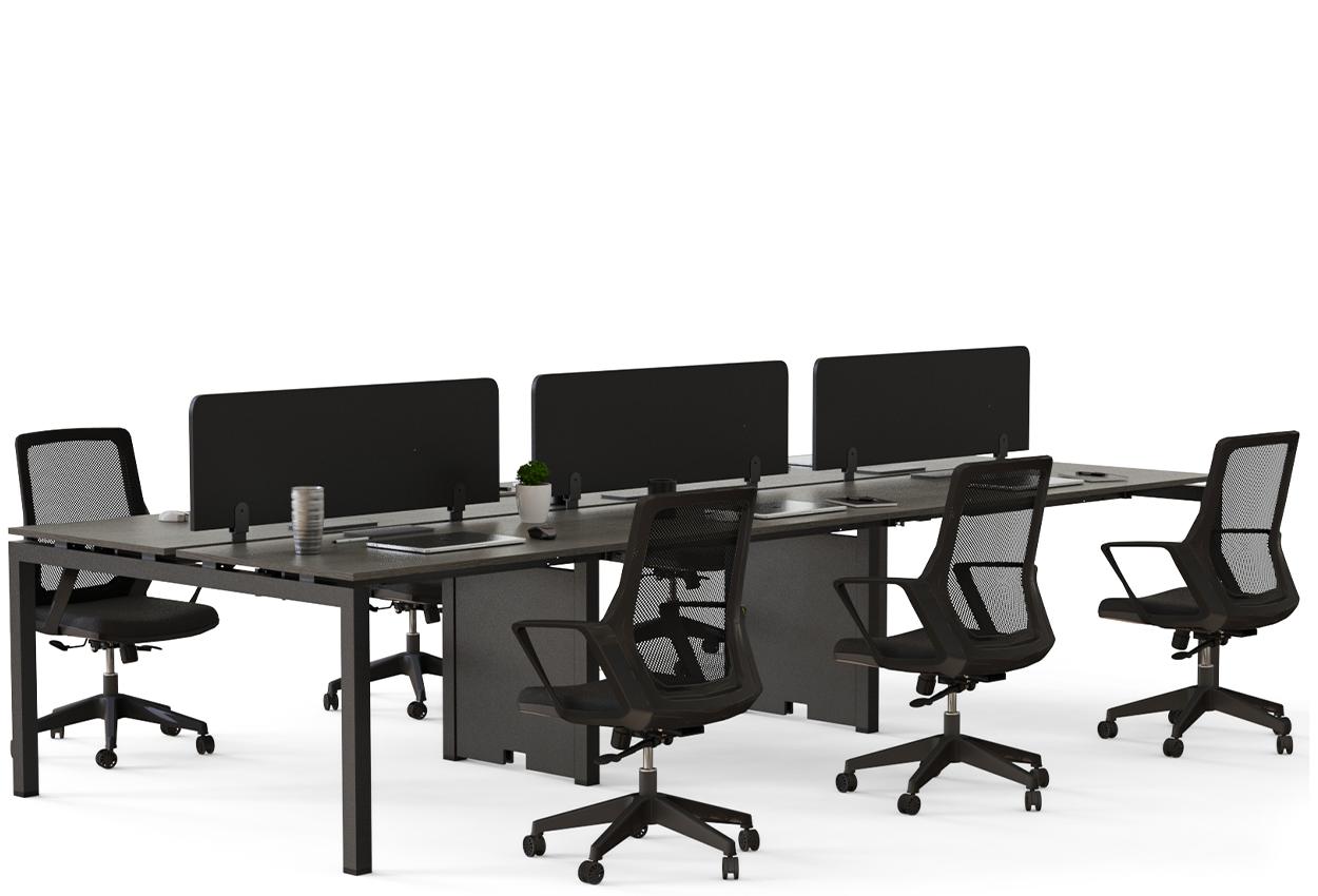 Sky 6P Workstation - Ofis mobilyası - Ofis mobilyaları